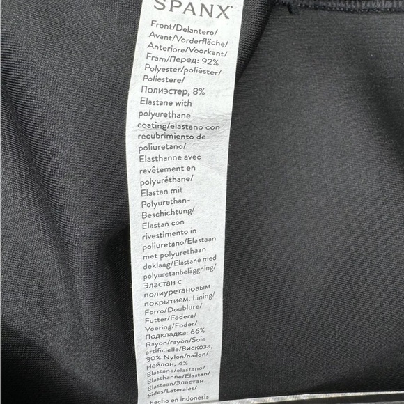 COPY - Spanx leather-like dress 
luxe NWT Medium - Picture 6 of 11